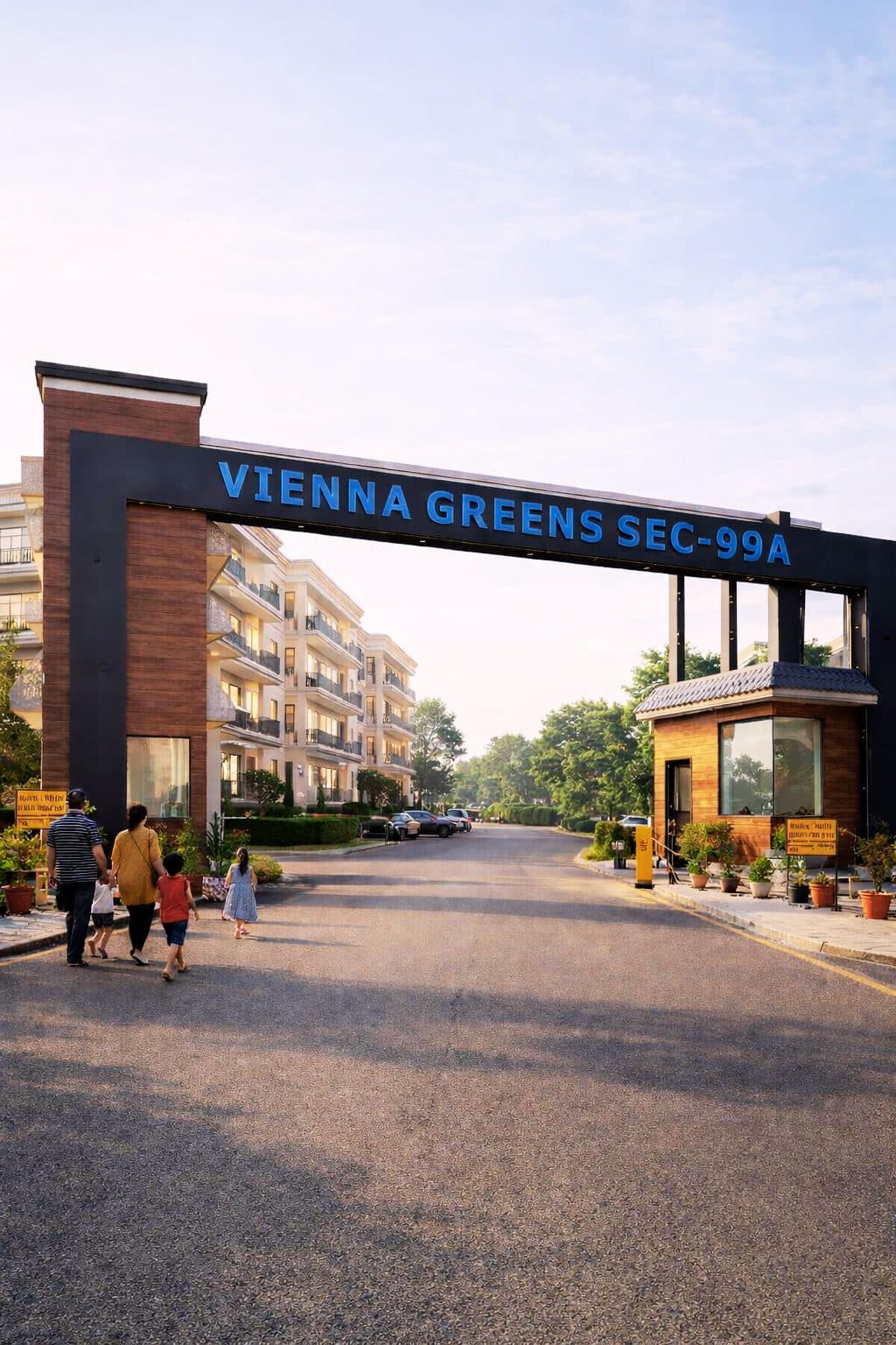 Artist's impression of Vienna Greens, 3 BHK residential floors in Sector 99A, Gurugram