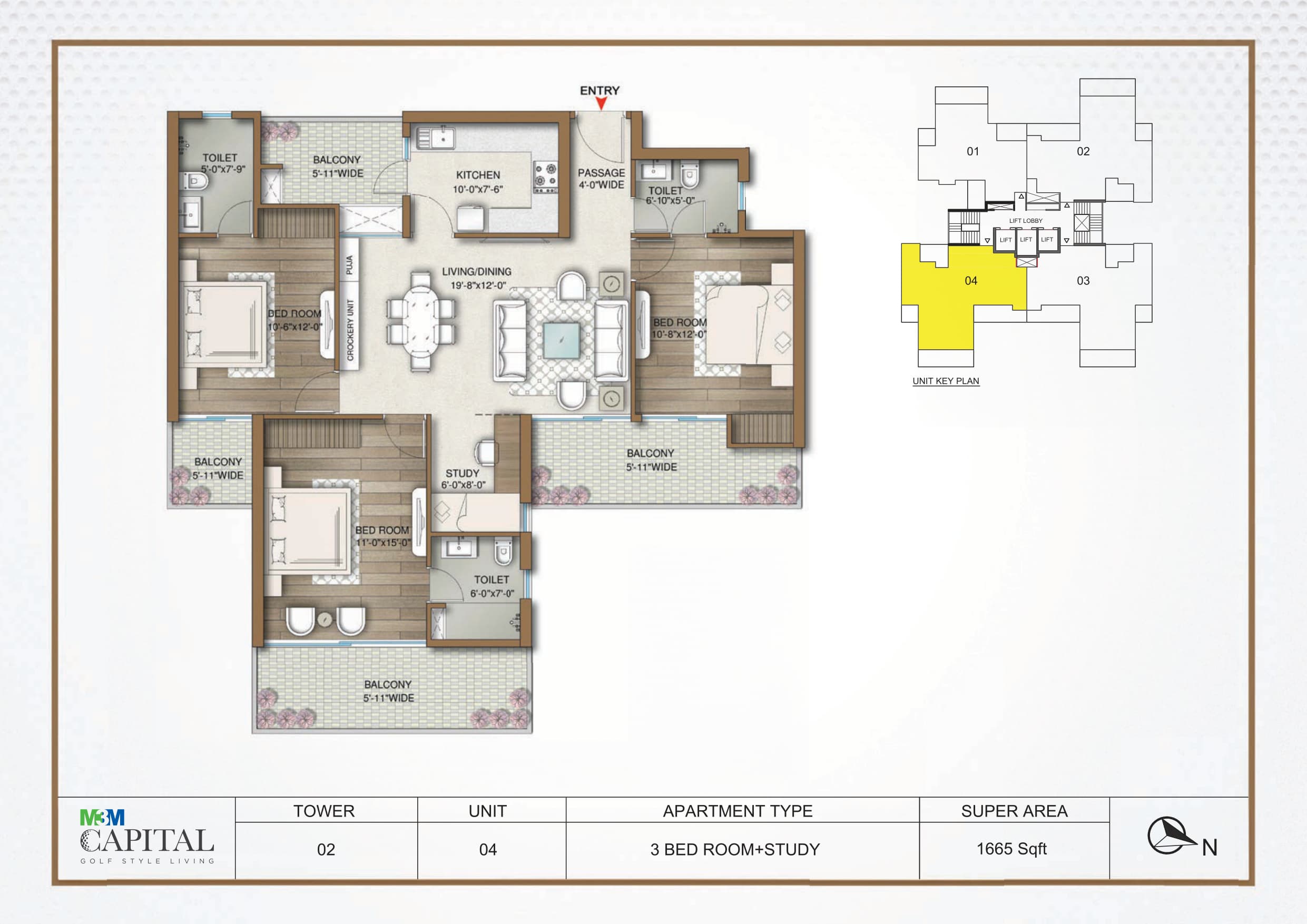 3.5 BHK Layout