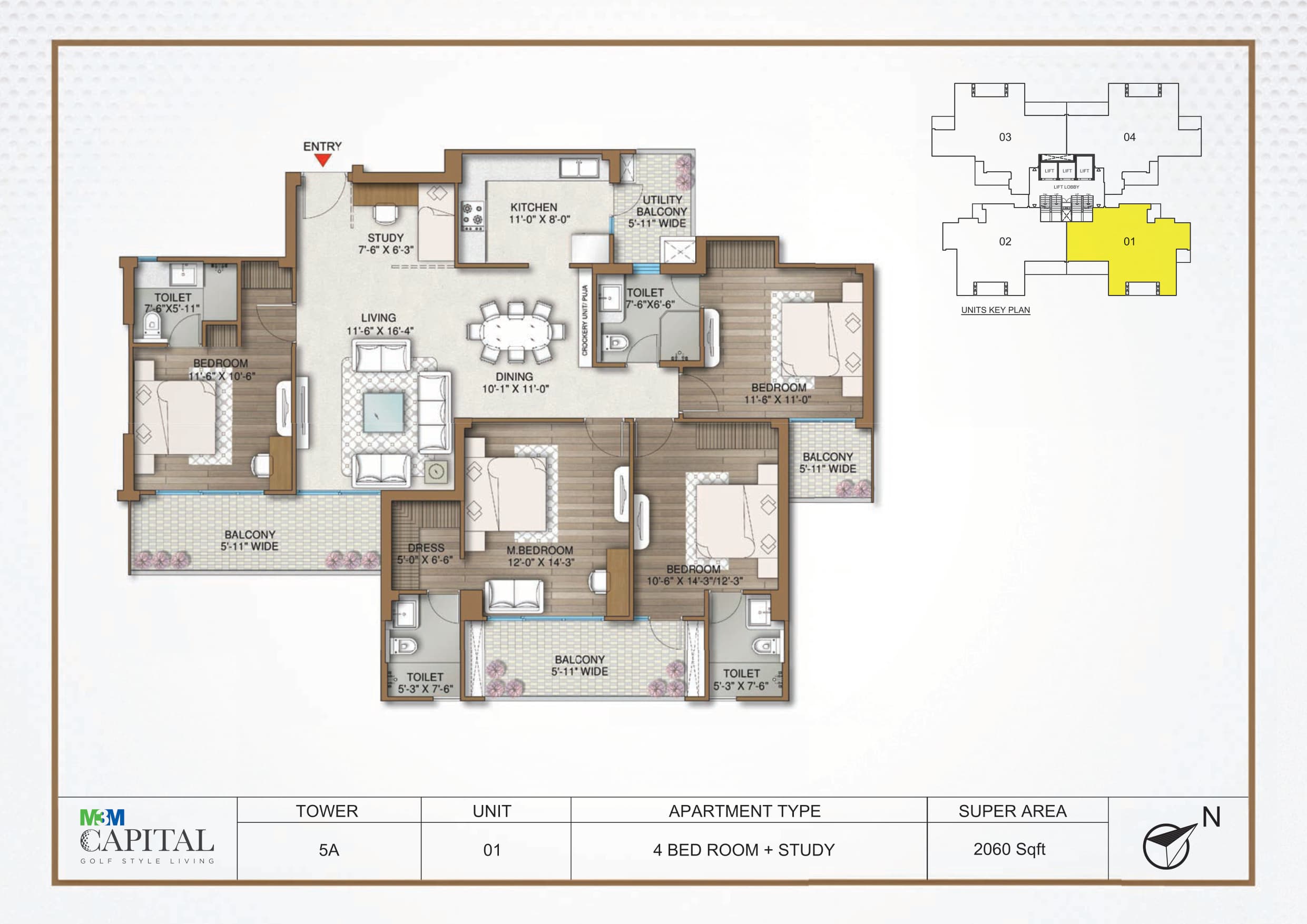 4.5 BHK Layout