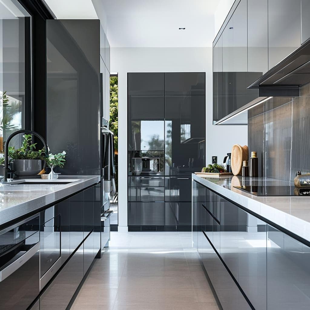M3M St. Andrews — Fully fitted kitchen — brochure imagery