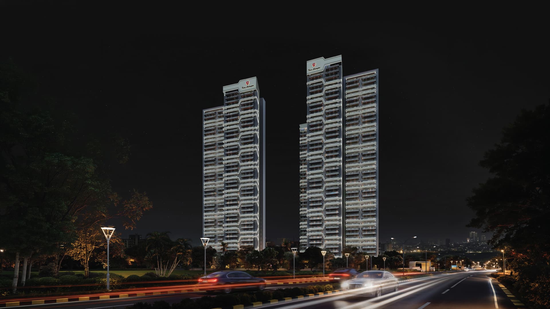 Tonino Lamborghini building exterior — project imagery