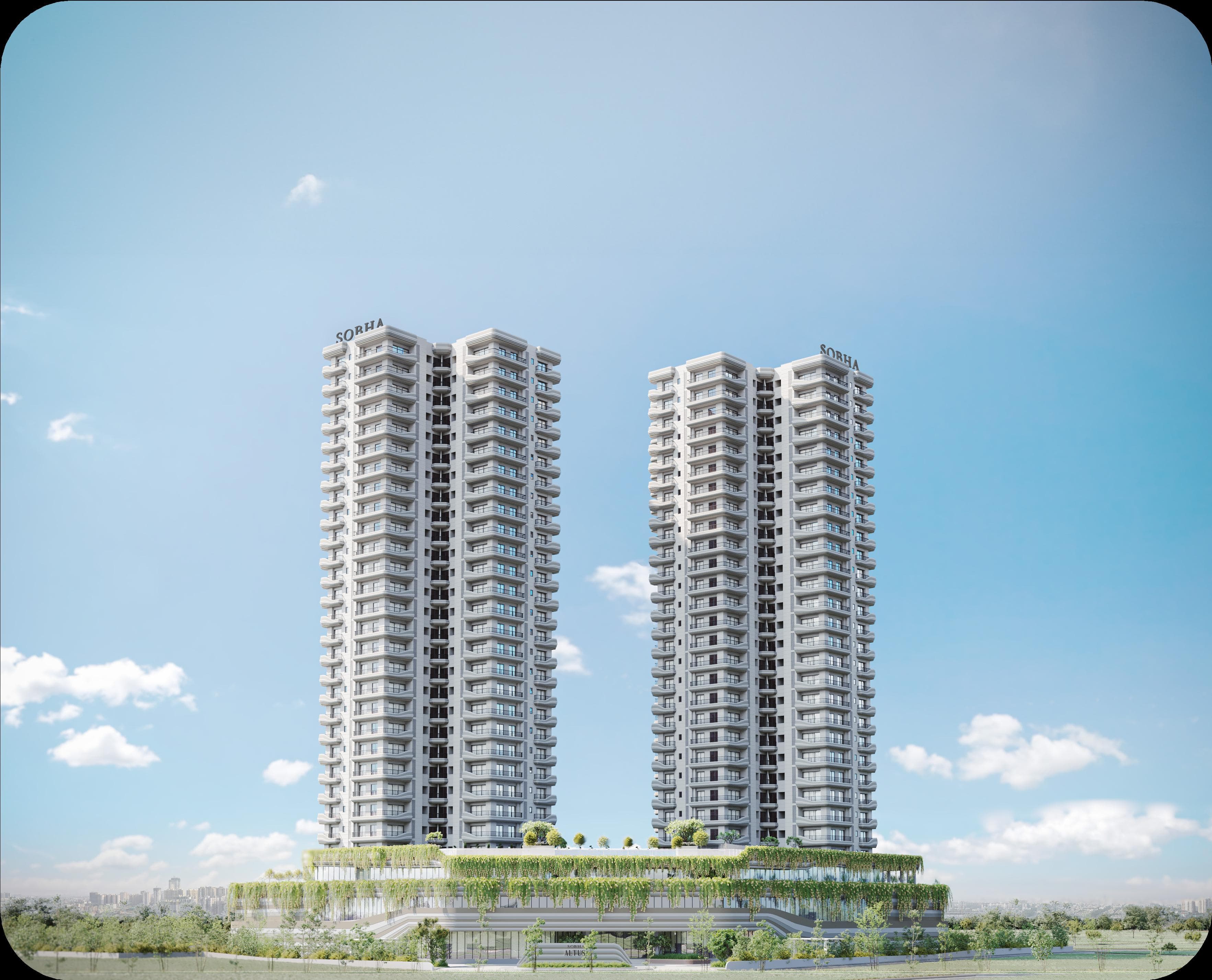 Sobha Altus building exterior — project imagery